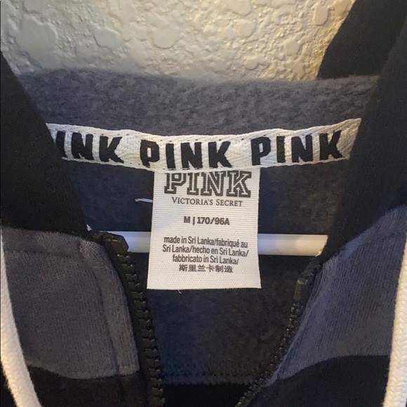 PINK ZIP UP HOODIE - Picture 3 of 4